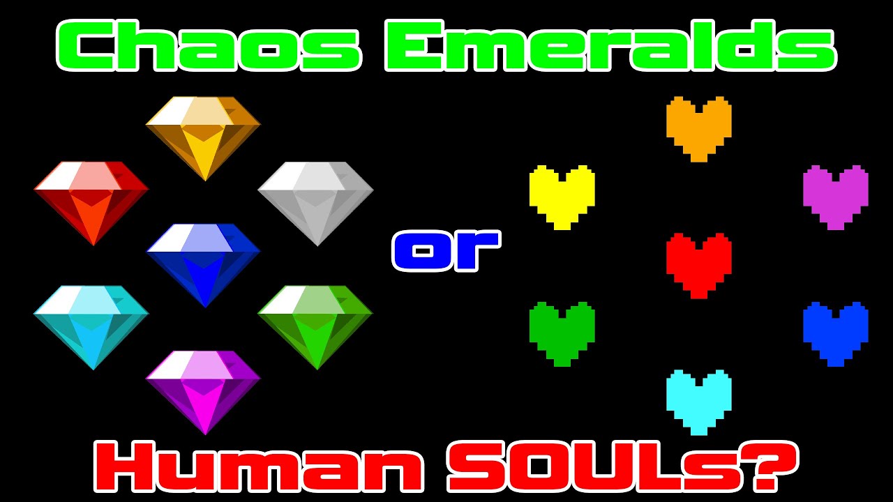 Chaos Emeralds or Human SOULs? (Sonic/Undertale sprite animation)