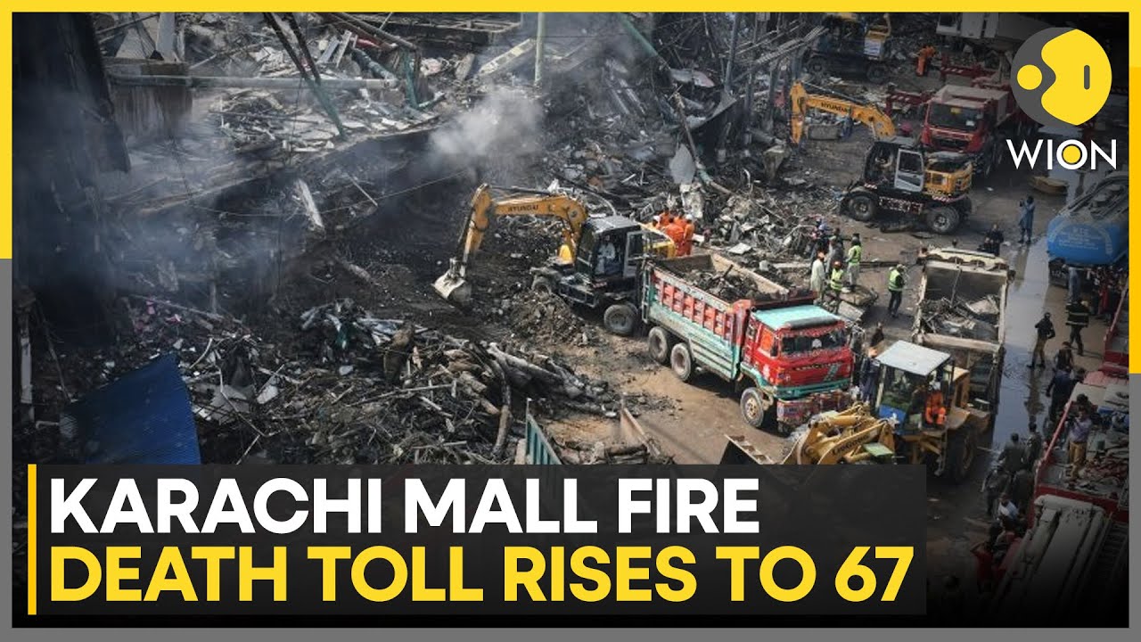 Karachi Mall Fire: Deadly Fire Broke Out at Karachi's Gul Plaza Shopping Complex | WION NEWS
