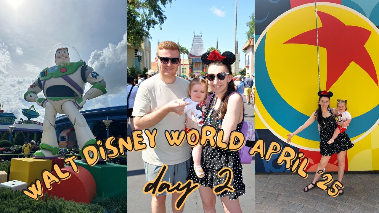 WALT DISNEY WORLD APRIL 2025 | Florida Day 2 | Hollywood Studios and Fantasmic Dining Package!
