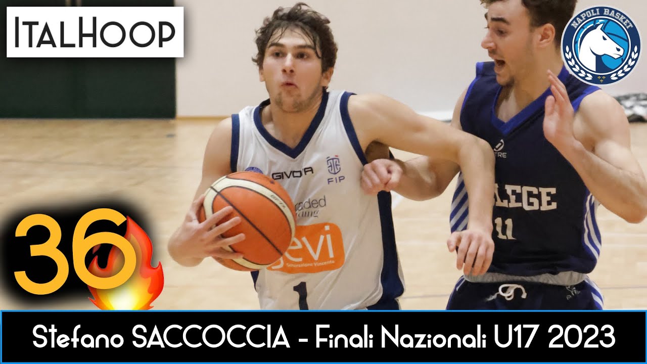 Stefano Saccoccia - 36 Punti all'Esordio delle Finali Nazionali U17 2023