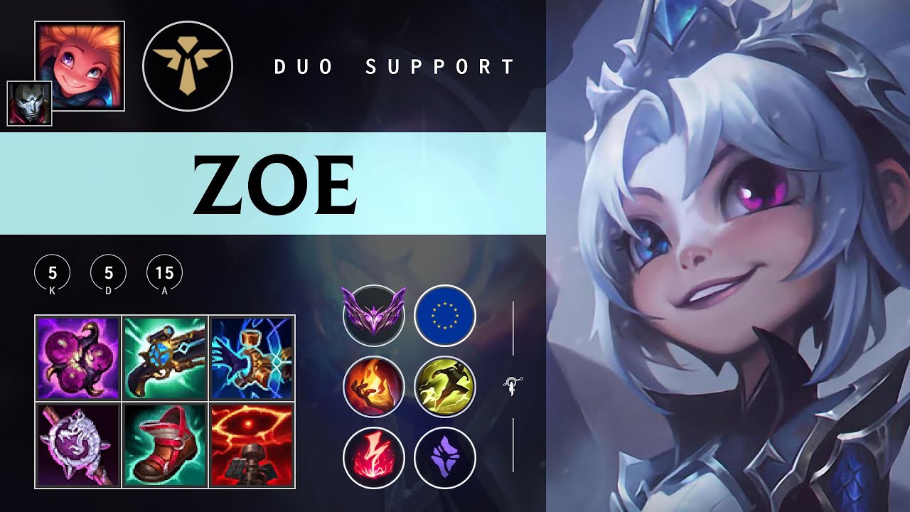 Zoe Support vs Brand - EUW Master Patch 25.24