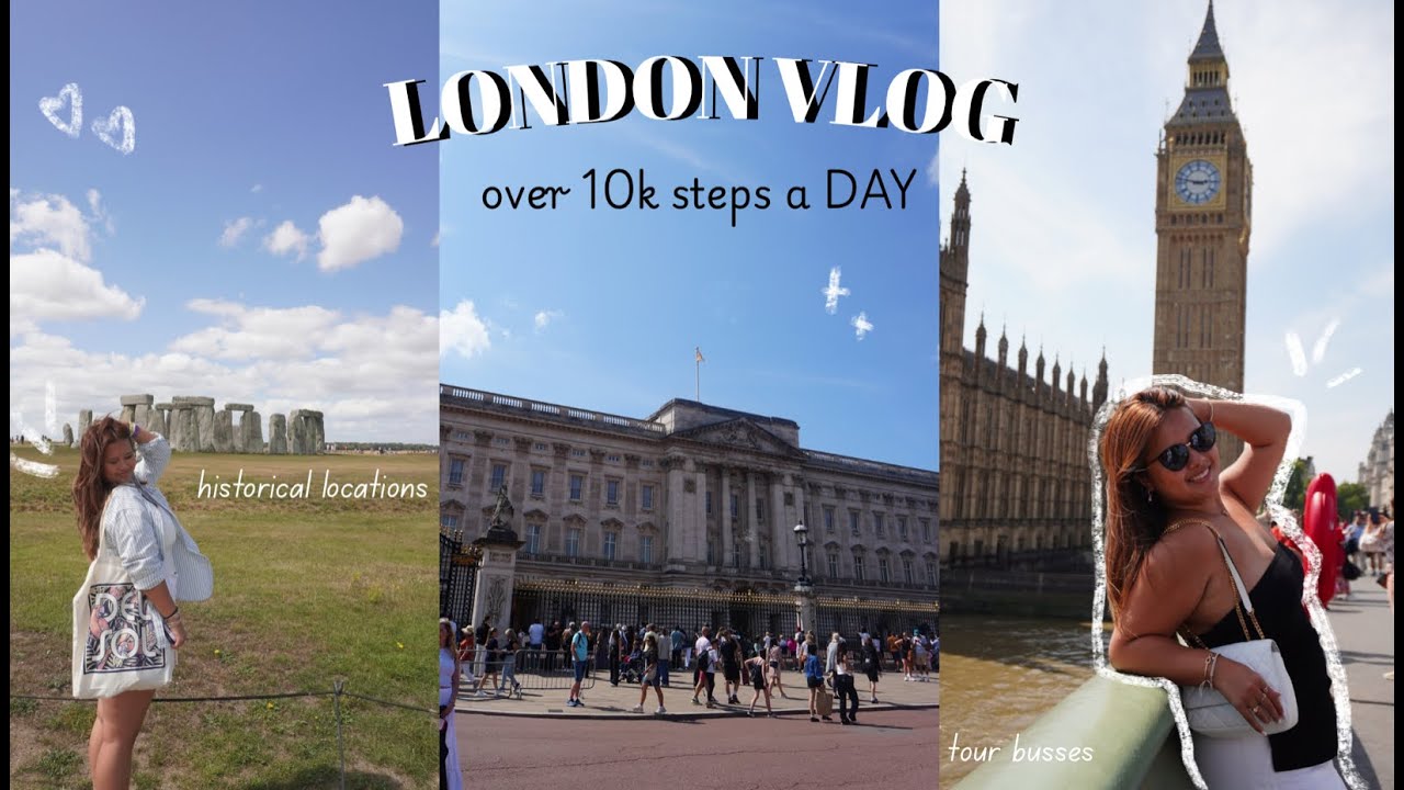 LONDON VLOG | buckingham palace, stonehenge, and more