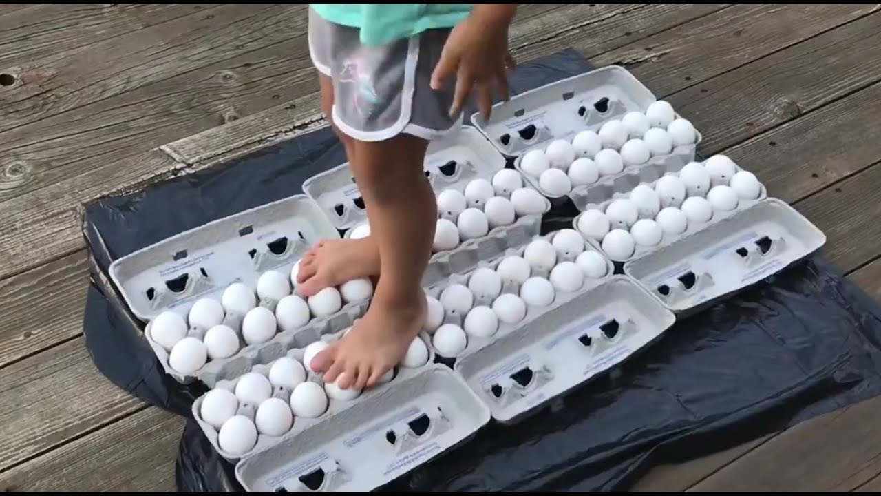 Walking On Eggs Challenge|How to Walk on Eggs
