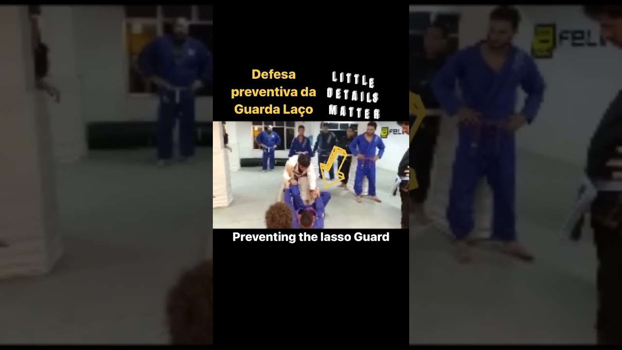 Preventing the lasso guard / Defesa preventiva da guarda la&ccedil;o