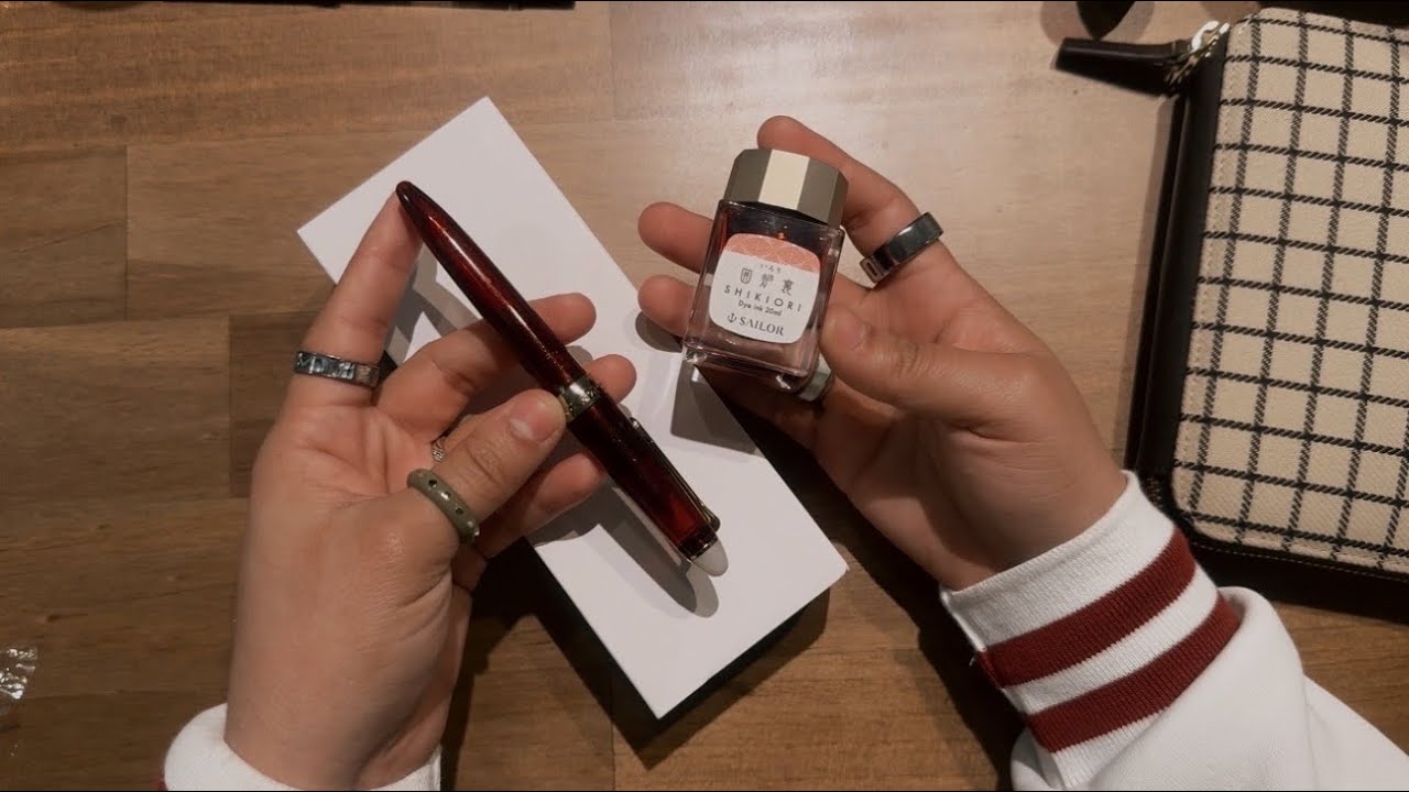 Unboxing Sailor Shikiori *Yodaki* Fountain Pen & *Irori* Ink!