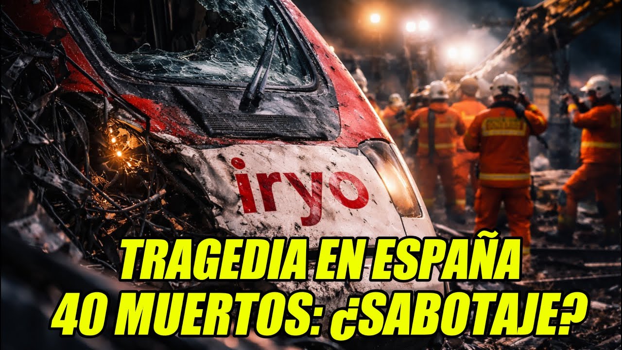 ¿ACCIDENTE INHABITUAL? La Verdad sobre el Descarrilamiento que Sacude EUROPA
