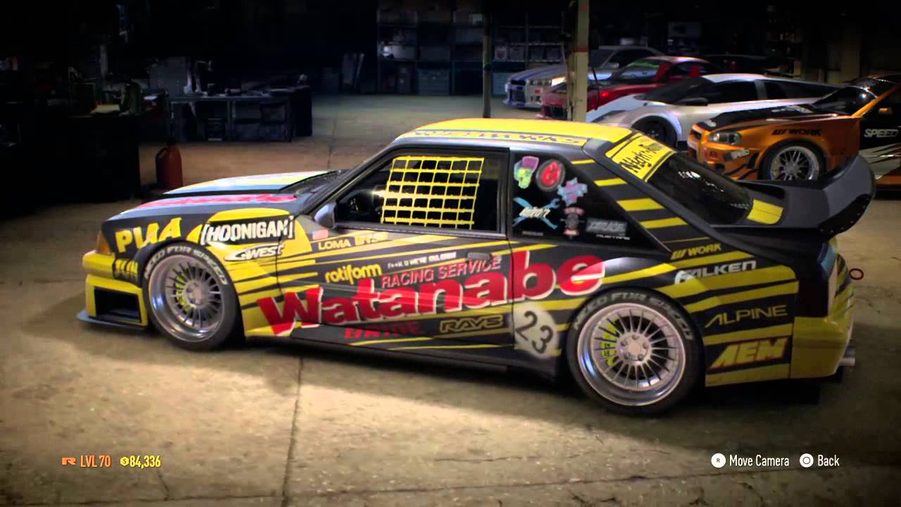 Need for Speed 2015 Mustang Foxbody grip build