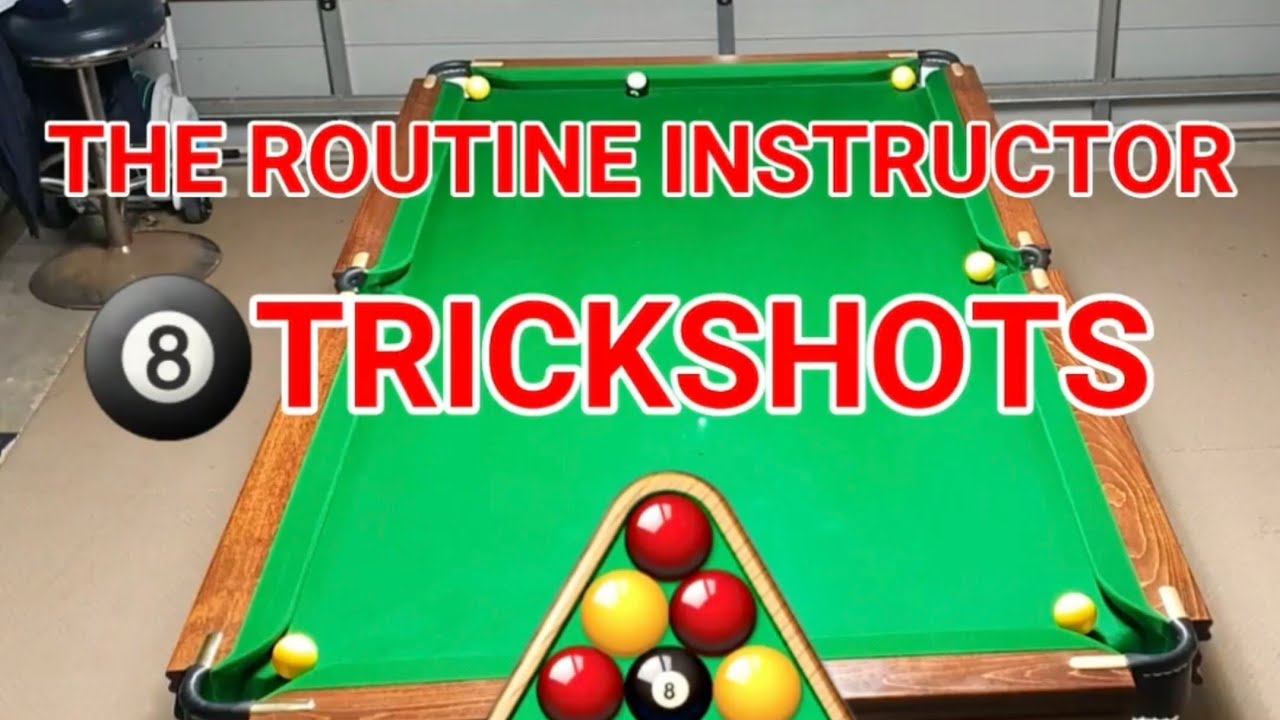 8BALL POOL TRICK SHOTS