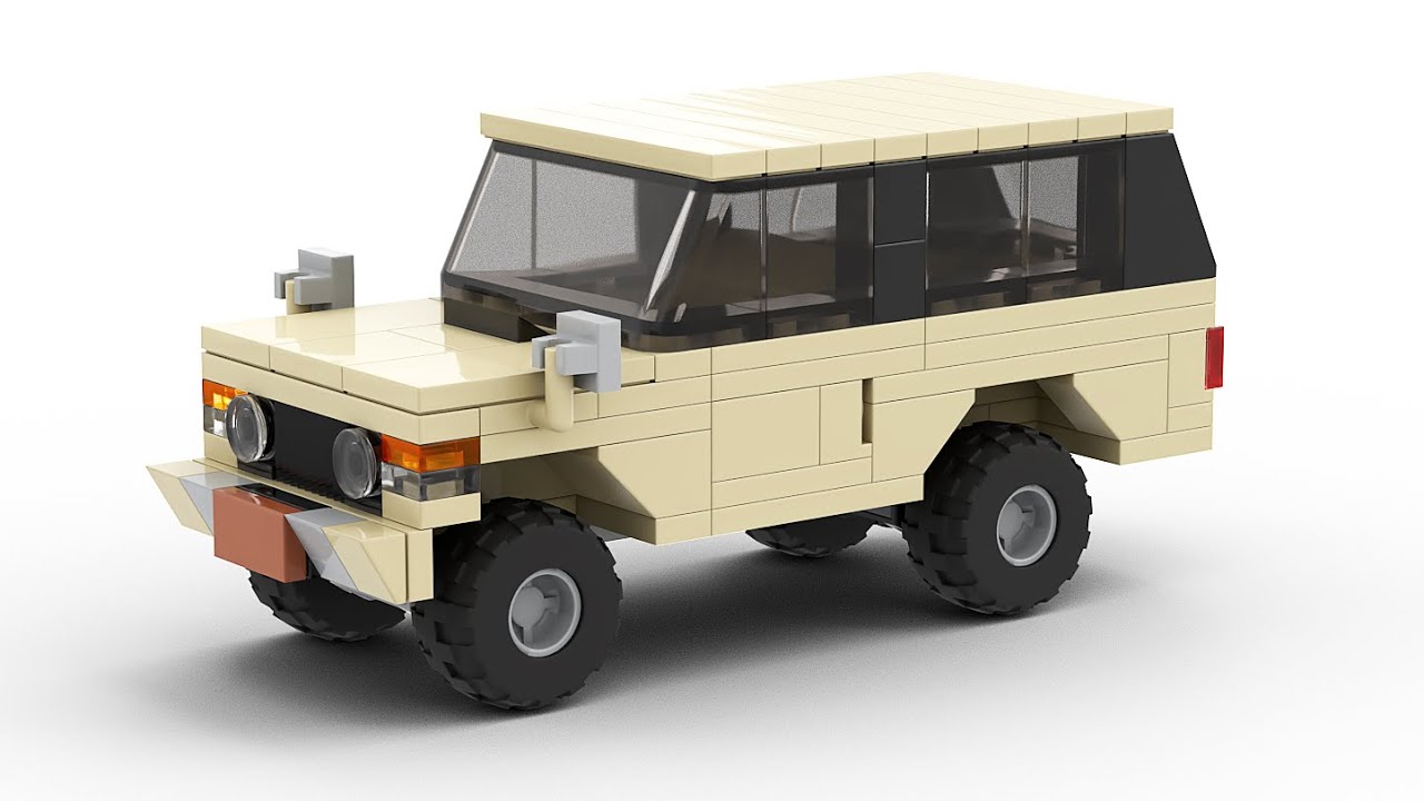 LEGO Range Rover Classic Two-Door Tutorial