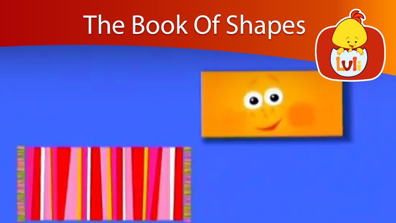 The Book Of Shapes | Learn Squares Circles & Triangles Fun Preschool | Cartoon for Children  Luli TV