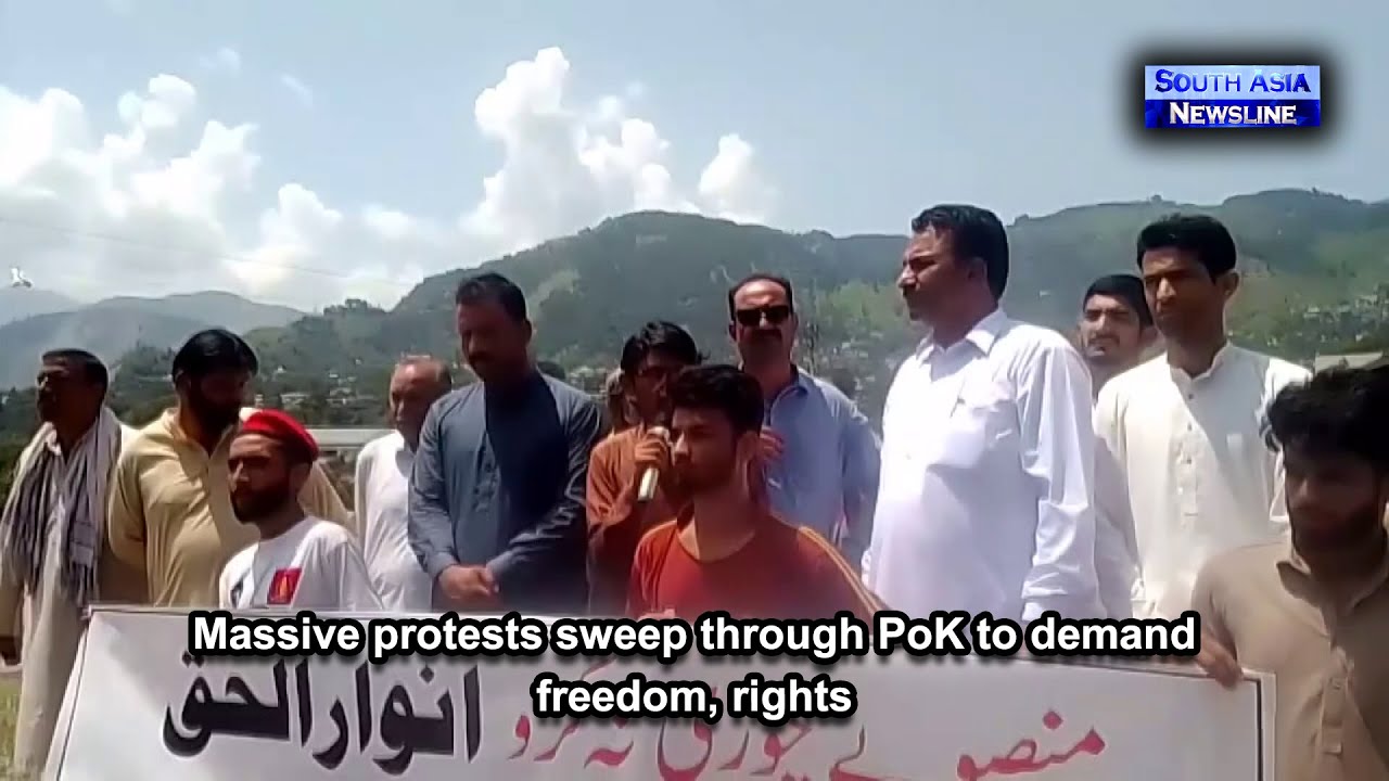 Massive protests sweep through PoK to demand freedom, rights