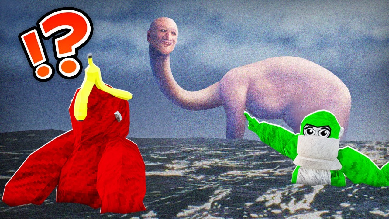 WE SWAM TOO FAR IN GORILLA TAG...