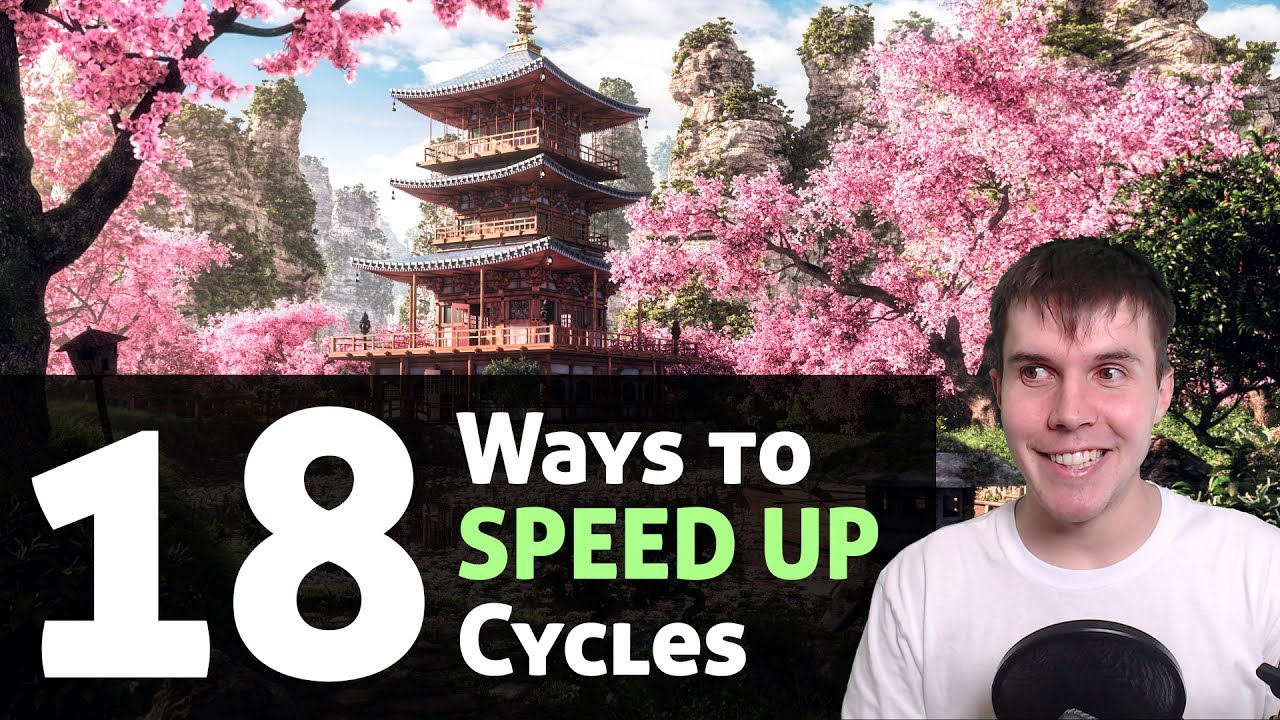 18 способов ускорить рендеринг в Blender Cycles