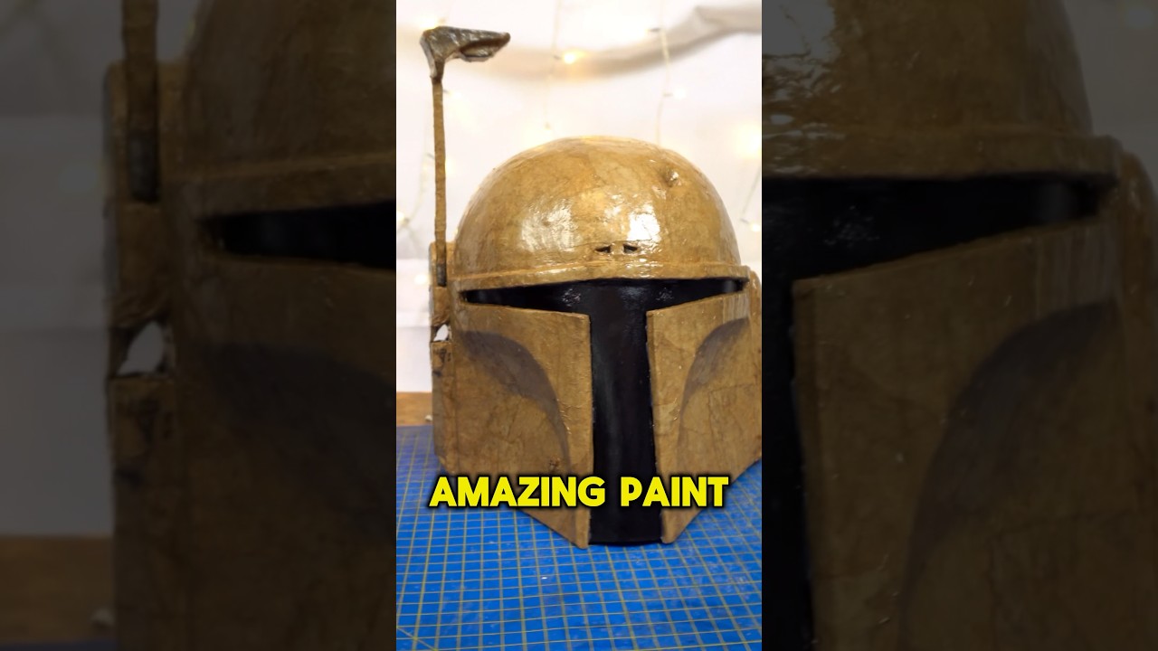 How To Paint Cardboard! 📦 #cardboardcrafts #epiccardboardprops