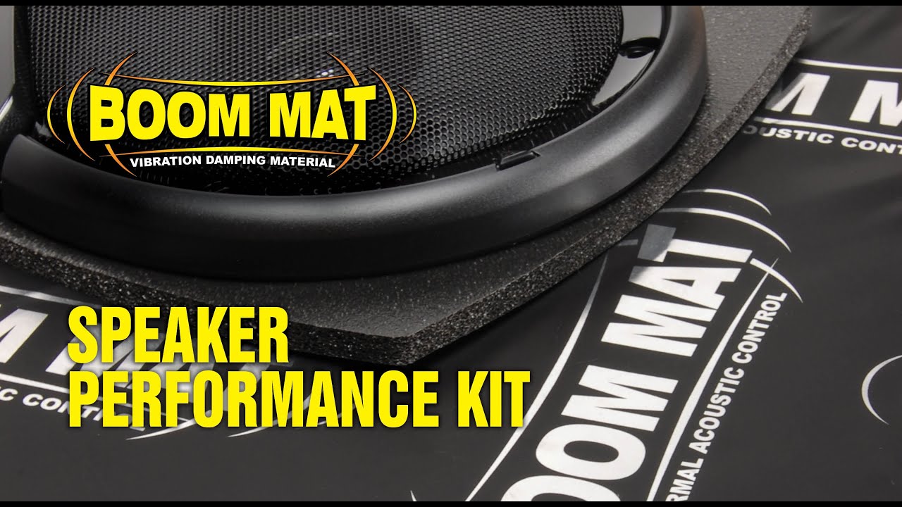 Boom Mat Speaker Performance Kit & Baffle Installation