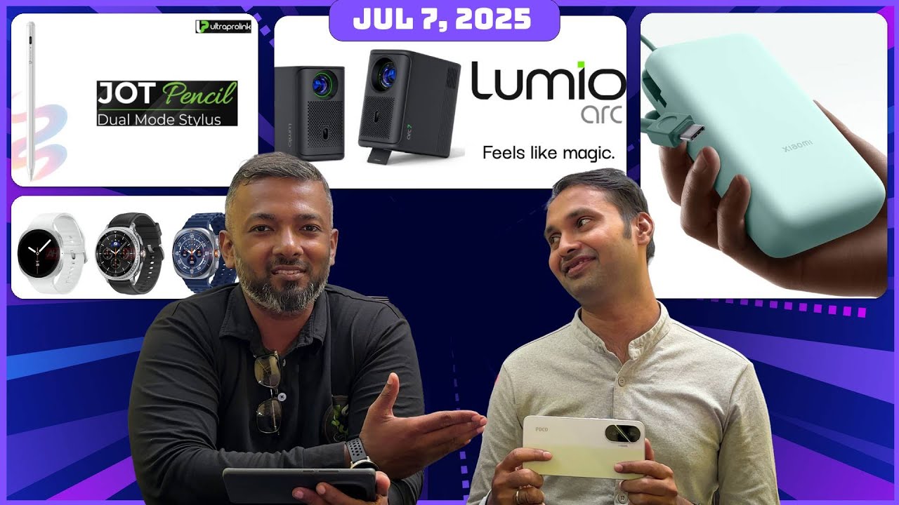 Lumio projectors, 20K mAh compact power bank, 8300mAh battery phone, Mobile tariff hike? | TVT 1597