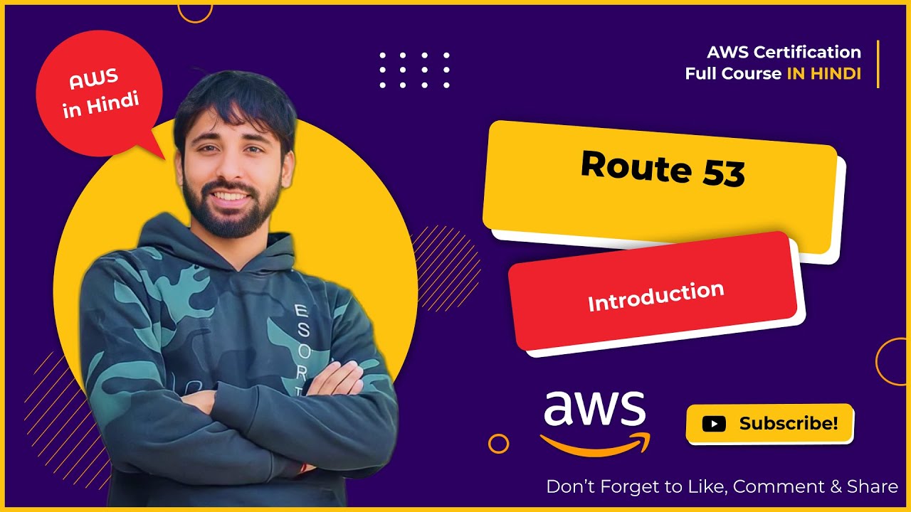 AWS Tutorials - 109 -  Route53 - Overview - AWS Fully Managed DNS Service