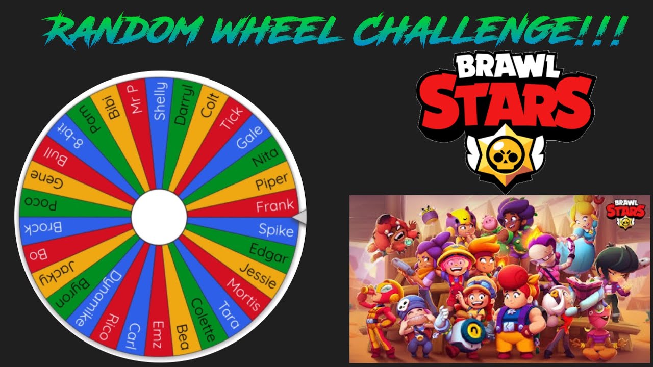 Random Brawler Wheel CHALLENGE!