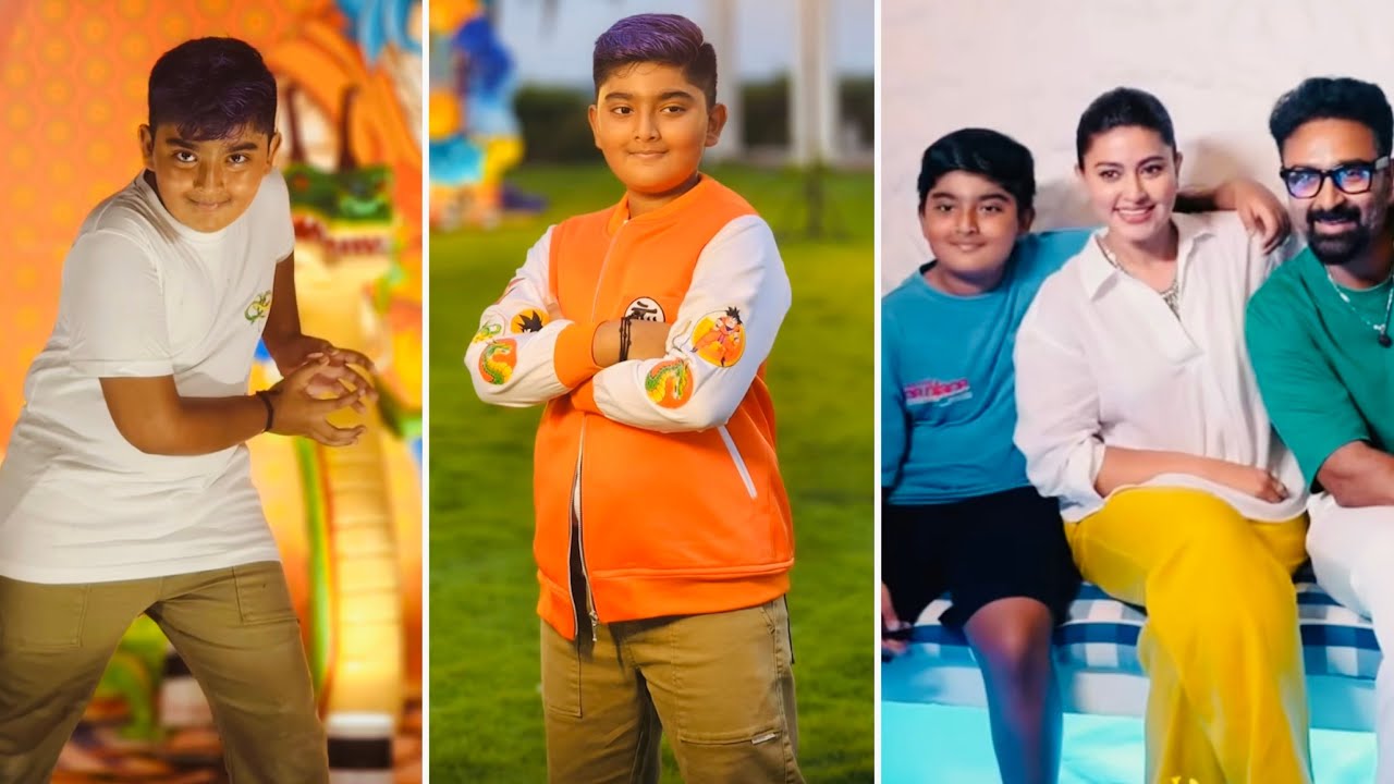 Sneha Prasanna Son Vihaan 10th Birthday in Naruto Theme..🎂🥳Sneha Emotional Wish to her Son🥰