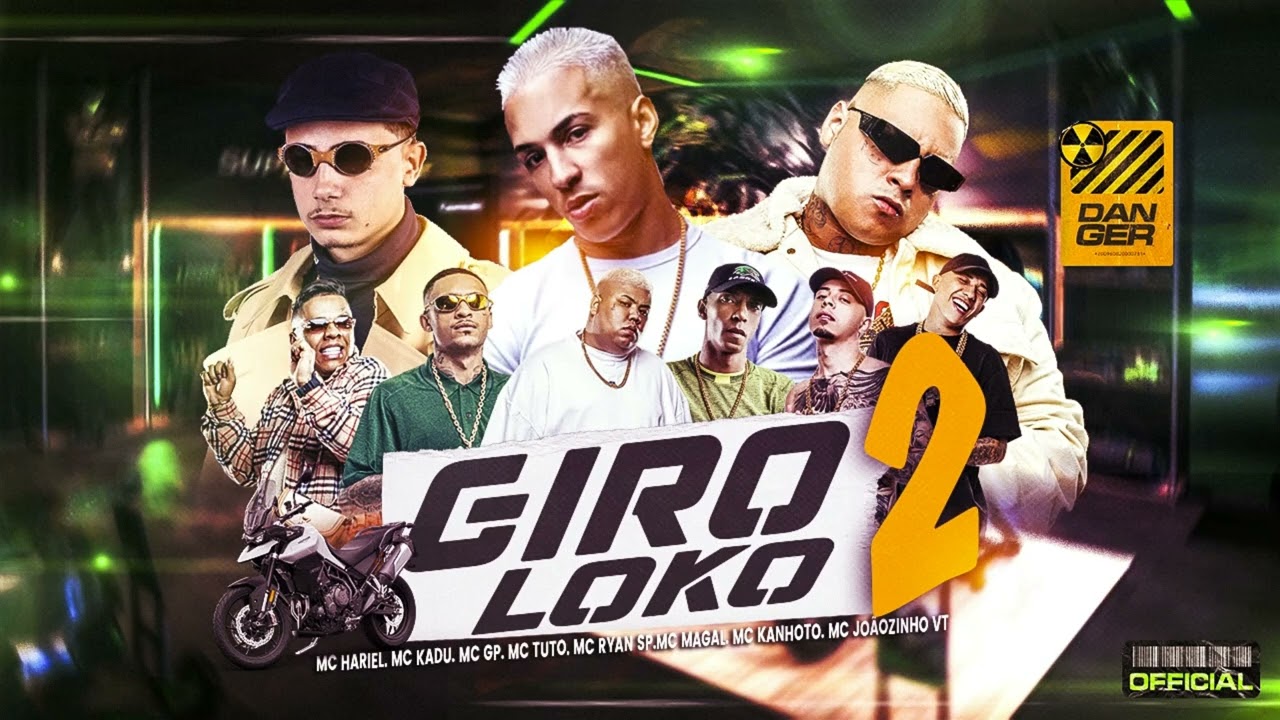 DJ Boy  Giro Loko 2 - MC`s Ryan SP, Kadu, Tuto, Joãozinho VT, GP, Hariel, Magal e MC Kanhoto