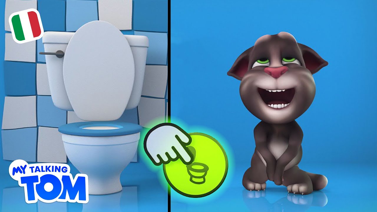 Bagno, per favore! 🚽 - Talking Tom - Cartoni animati per bambini