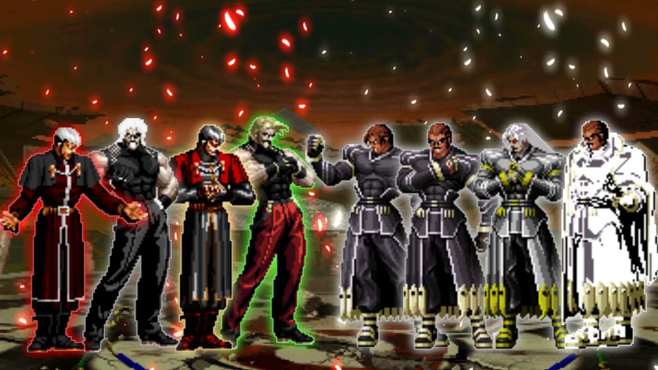 [KOF Mugen] Rugal-Goenitz Team VS. Zero Team