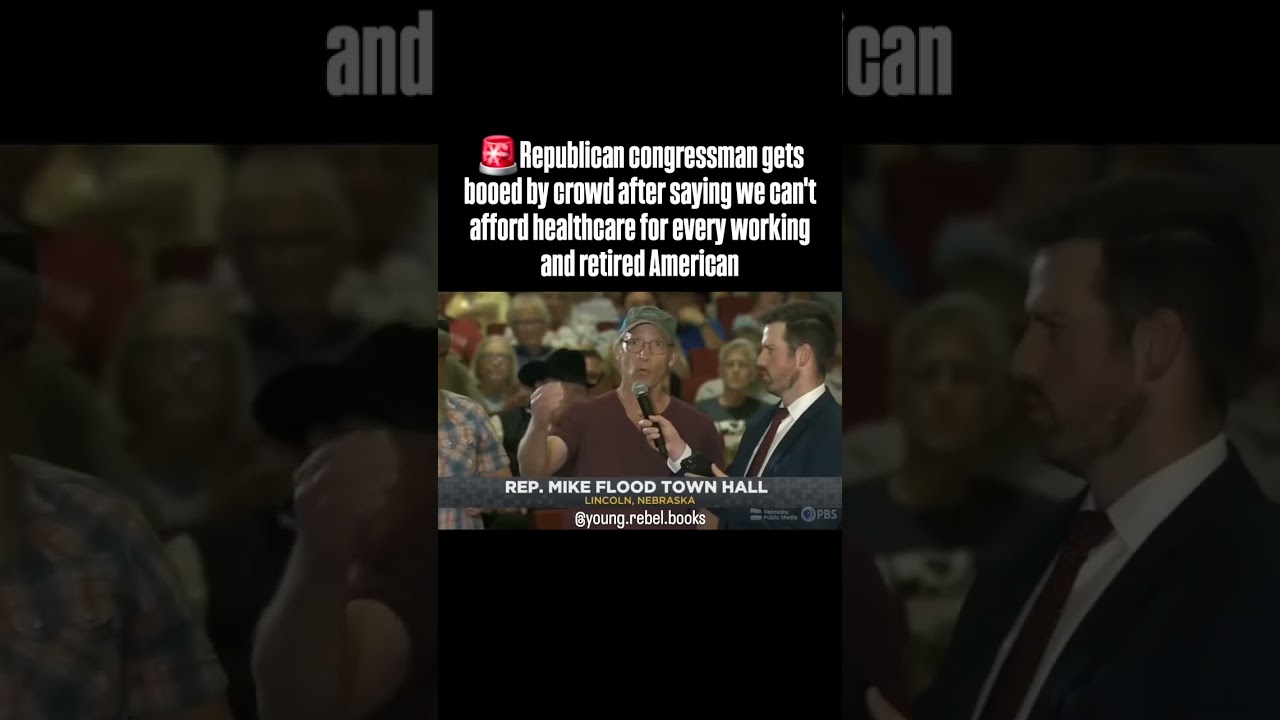 Crowd ERUPTS After GOP Congressman Says We Can't Afford Healthcare #Politics #Healthcare #MAGA