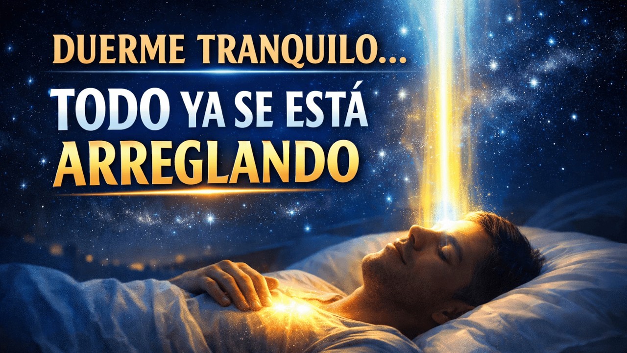 DUERME TRANQUILO… TODO YA SE ESTÁ ARREGLANDO MIENTRAS DUERMES
