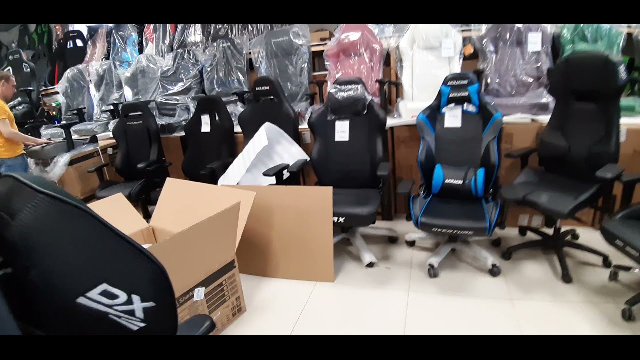 РАСПАКОВКА - Sharkoon SKILLER SGS40 Fabric \ Тканевое игровое кресло премиального сегмента. Германия