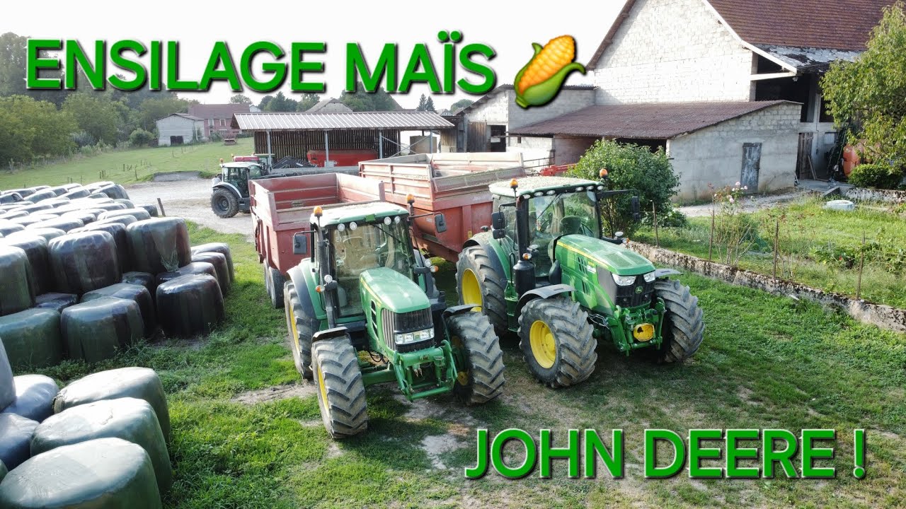 🌽ENSILAGE MAÏS 2024! à l'EARL de CHAMPULY.  CLAAS JAGUAR 940 8 rangs 🤠