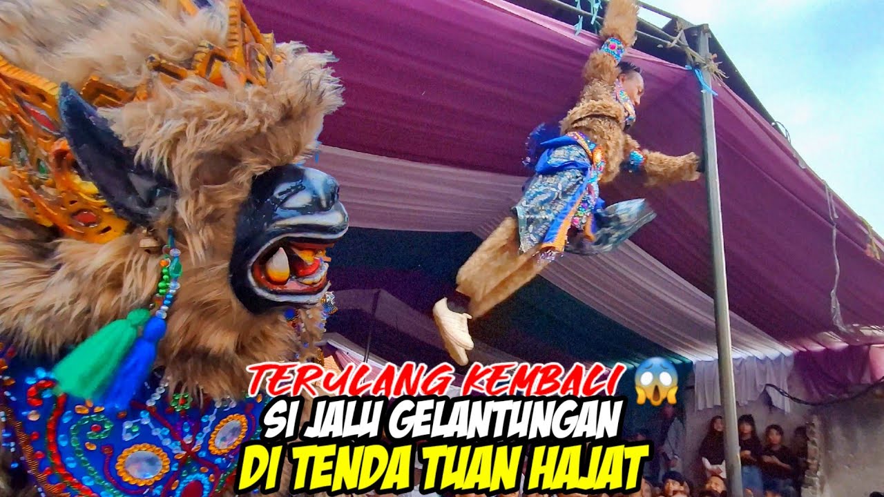 KESERUAN GERANDONG HANOMAN DAN KUDA LUMPING MSP❗️❗️MUTIYARA SURYA PUTRA 💥 LEMBUR KURING