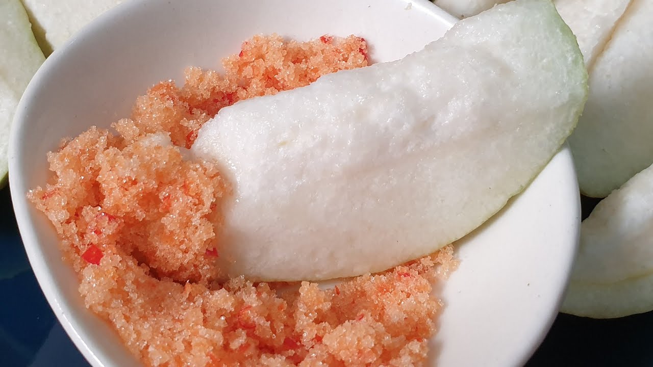 วิธีทำพริกเกลือจิ้มผลไม้ แบบง่ายๆ l อร่อยพุง