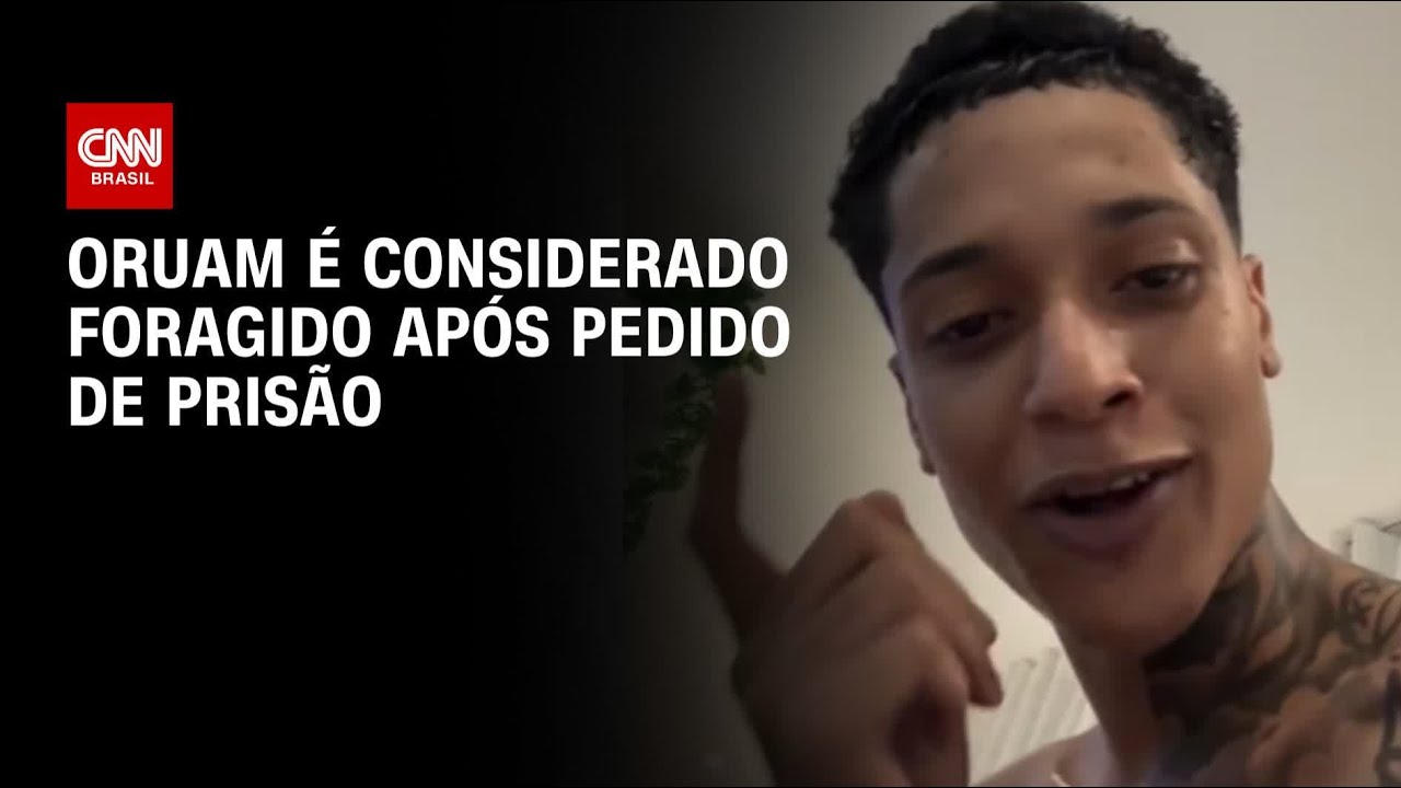 Oruam é considerado foragido após pedido de prisão pela Justiça do RJ | CNN NOVO DIA