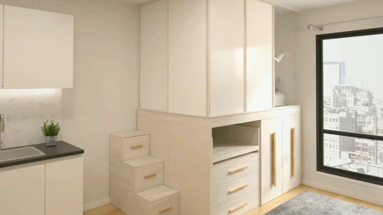 SPAZIO BED: Letto SalvaSpazio con cameretta e scrivania