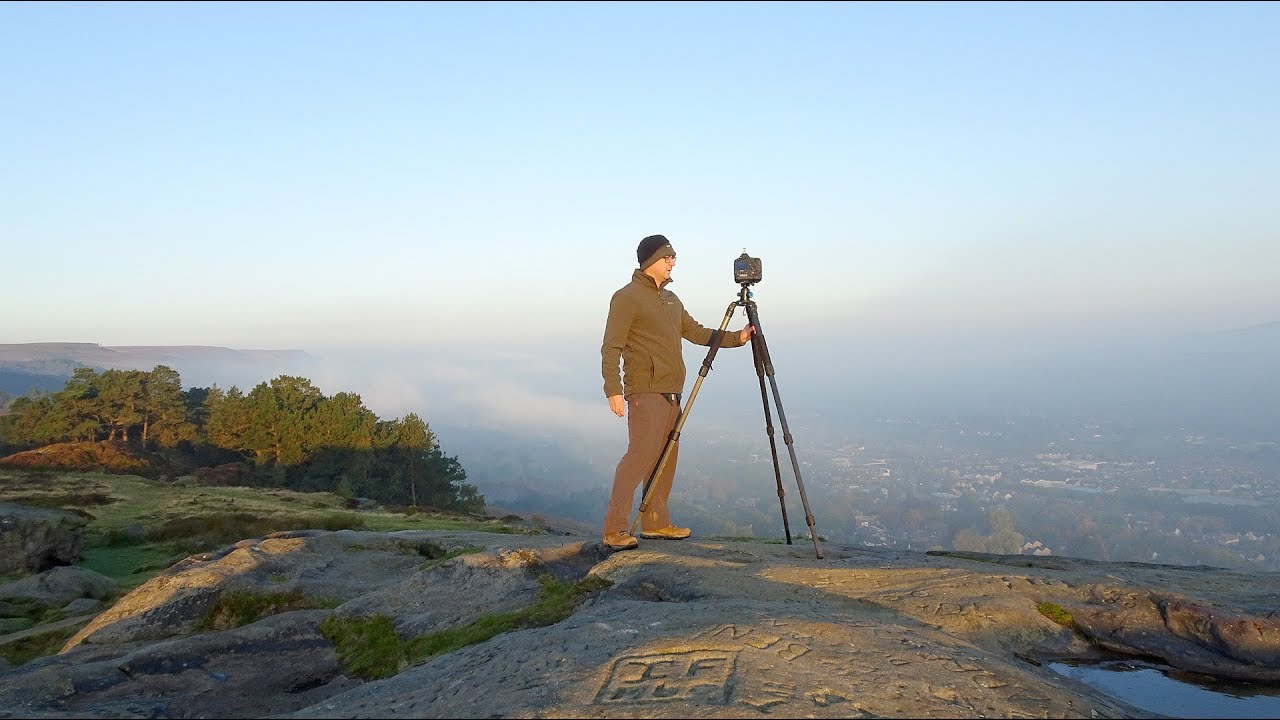 Landscape Photography on Ilkley Moor (with a Canon 1DX)