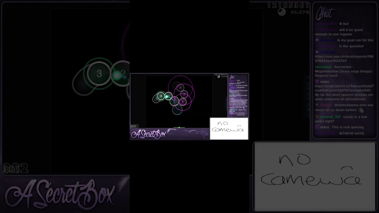 Ah I figured out how to upload a short PEEP THIS 