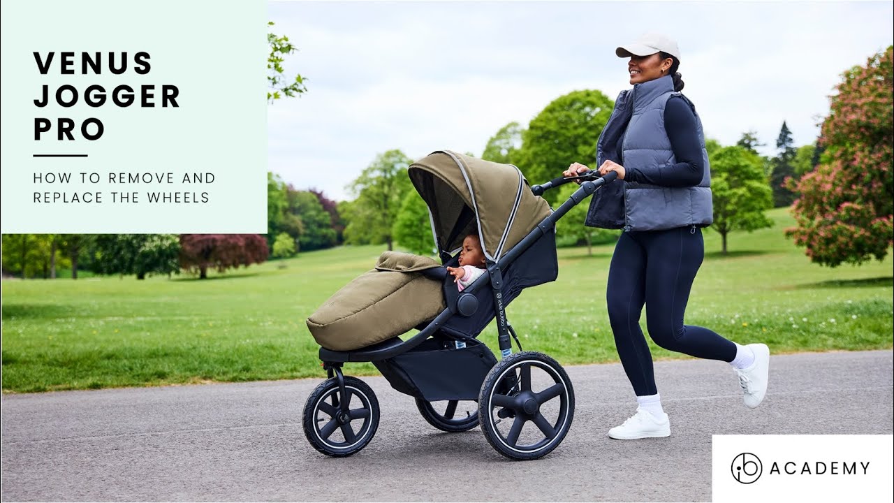 Venus Jogger Pro - How to remove and replace the wheels | Ickle Bubba