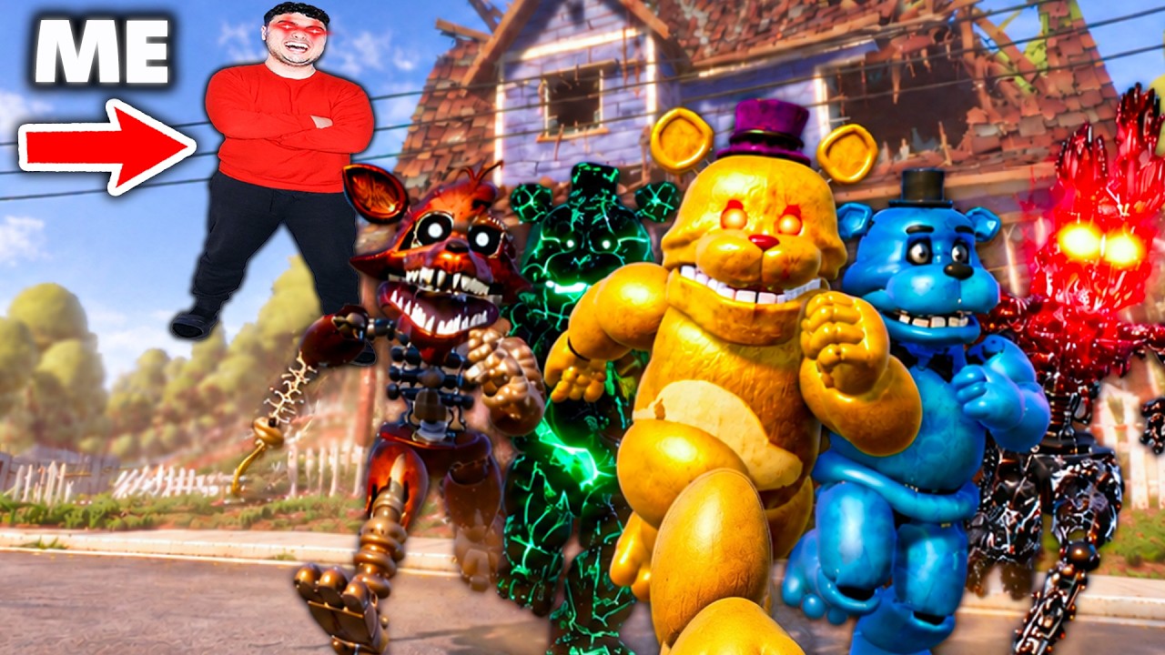 I BULLIED THE FNAF ROSTER IN HELLO NEIGHBOR...