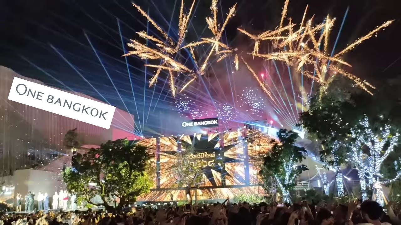 ONE BANGKOK เคาท์ดาวน์ปีแรก ครั้งประวัติศาสตร์! #OneBangkokCountdown2025 สวัสดีปีใหม่2025ครับ🙏🙏🙏