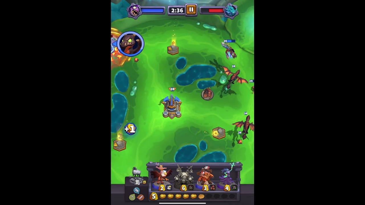 Heroic ysera Warcraft Rumble average level 24
