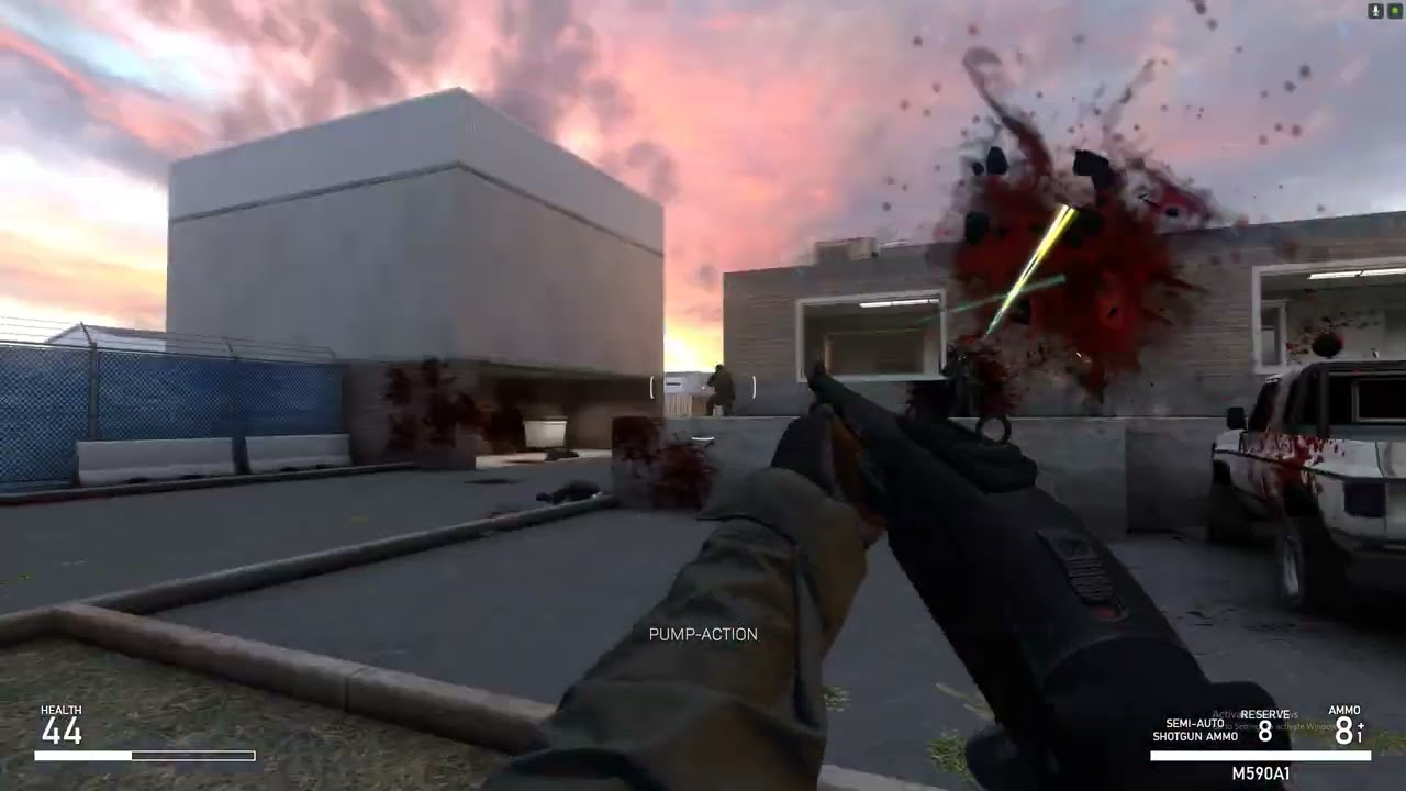 Chaotic CQC Survival Gameplay