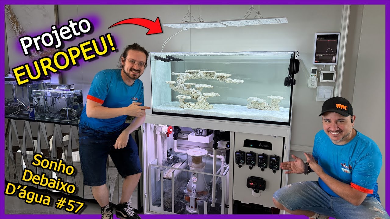 Esse Aquário Parece de Outro País! • Projeto Ultra Tecnológico - Sonho Debaixo D’água #57
