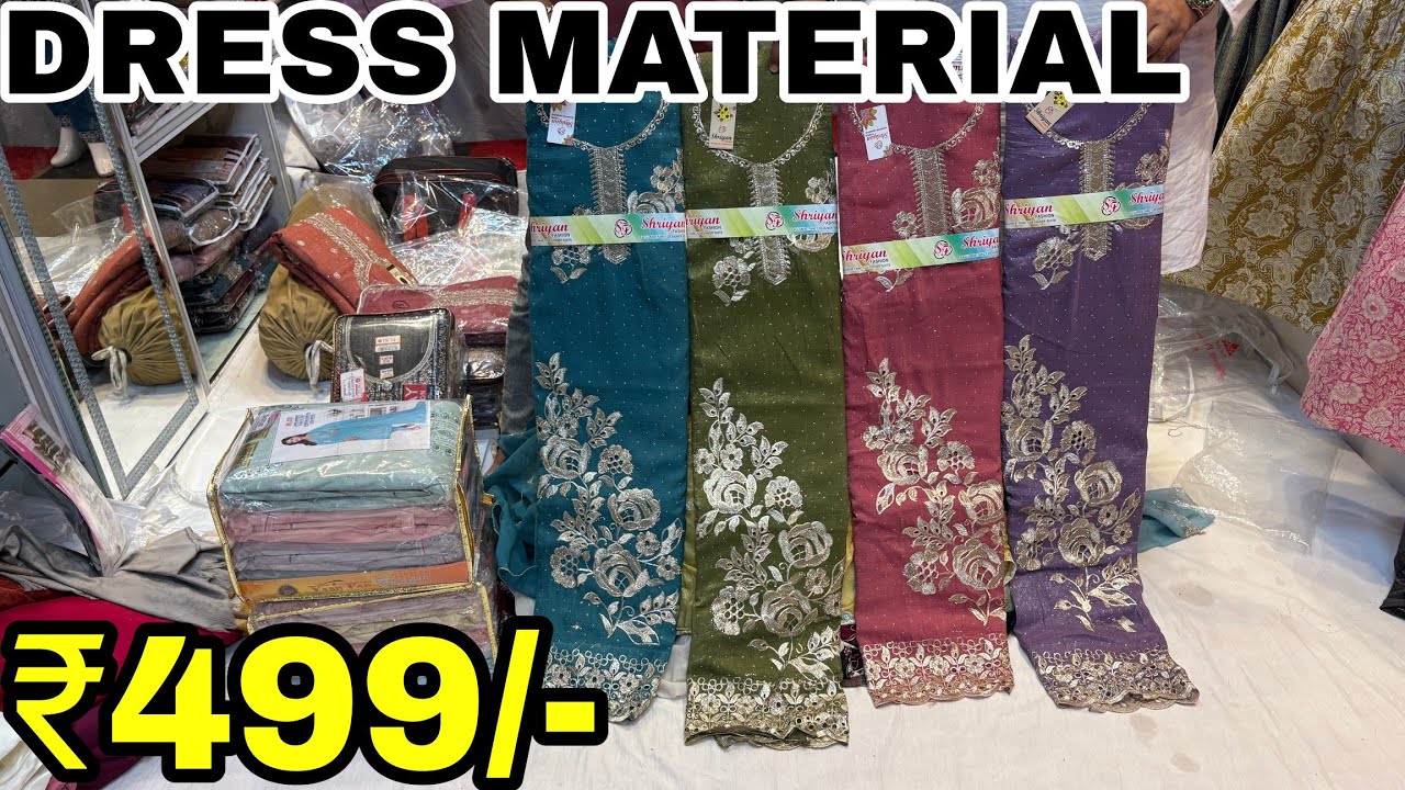 ✨️Ramadan Special Offers✨️Premium Lawn & Cut Work Dress Materials at Sana Collection patel market 