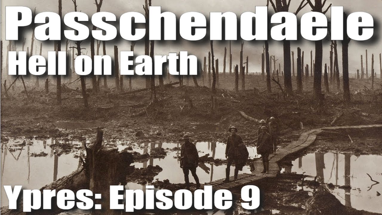 Exploring the Passchendaele Battlefield - near Ypres, Belgium