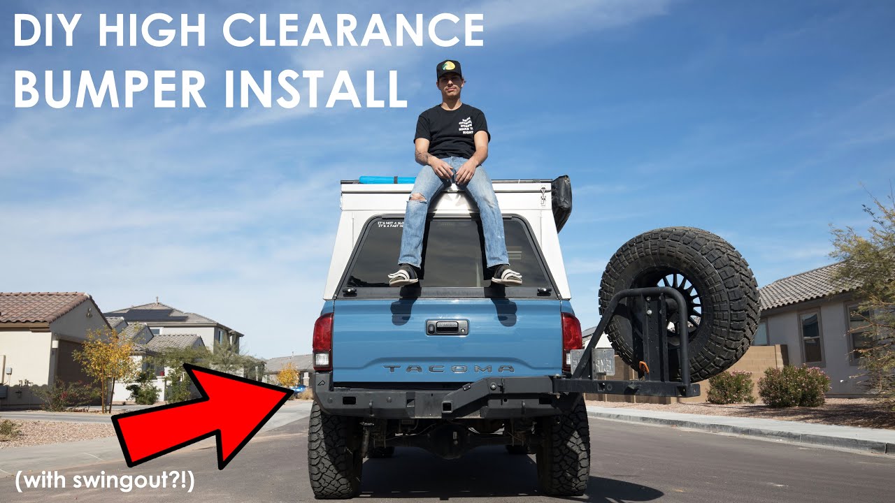 Установка бампера Pelfreybilt High Clearance на Tacoma