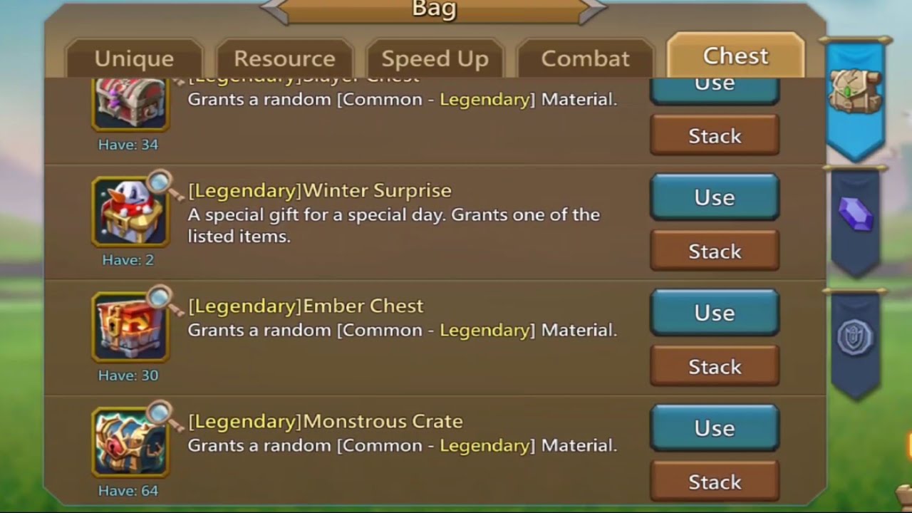 Lords Mobile ~ Daily Packs And Chest Opening