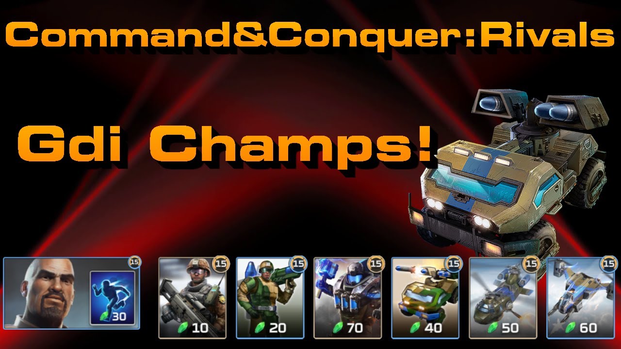 C&C Rivals: GDI Champs!