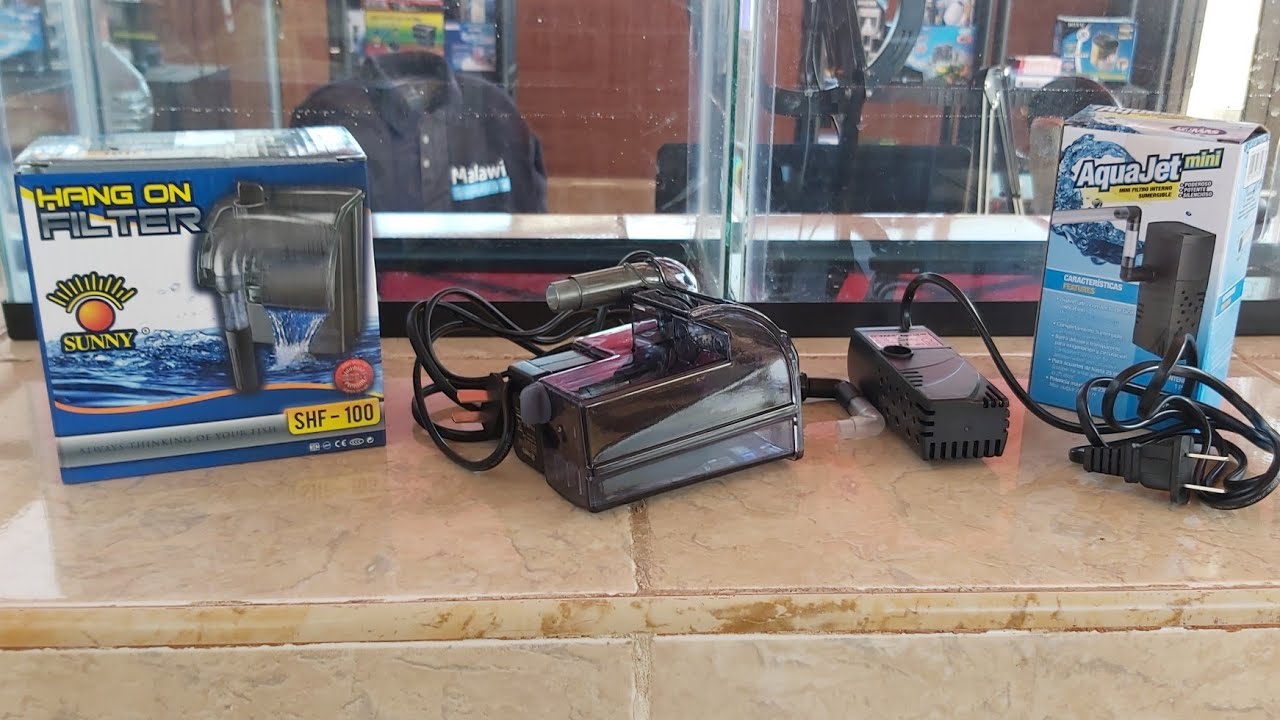 ¿Cascada o Interno? Versus SHF100 y Aquajet mini