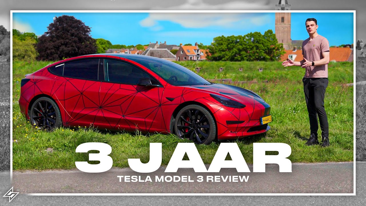 Tesla Model 3 REVIEW na 3 JAAR