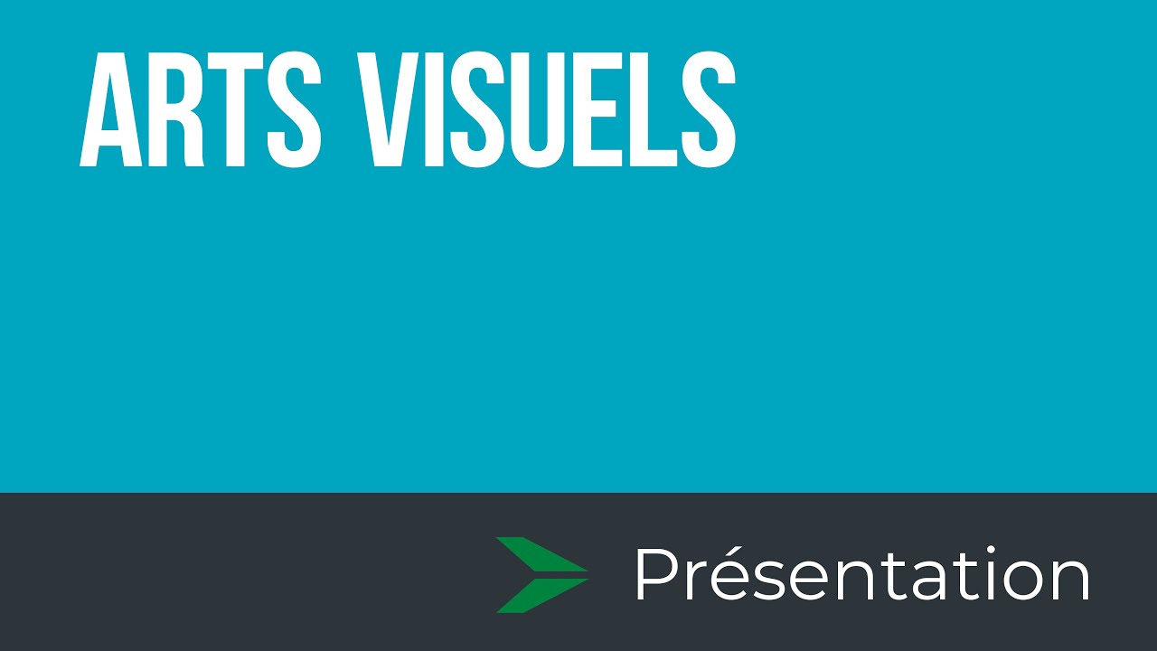 Arts visuels - présentation du programme